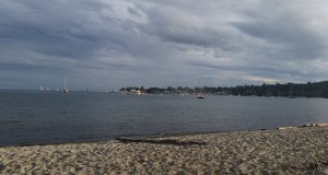 Cadboro bay beach - just a five minute downhill walk from my residence!
